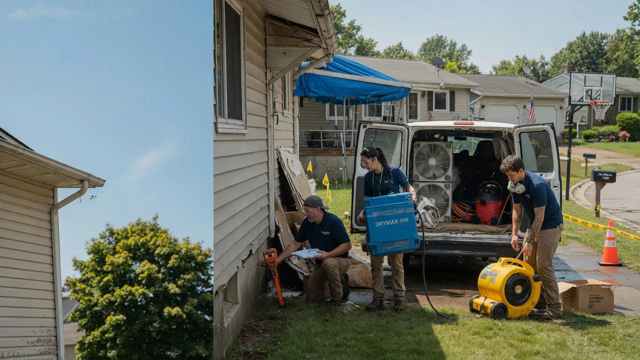 Ceiling Leak Cleanup in Thornton, IA near me